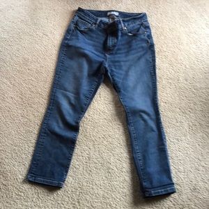Capri Loft Jeans size 8 curvy skinny crop